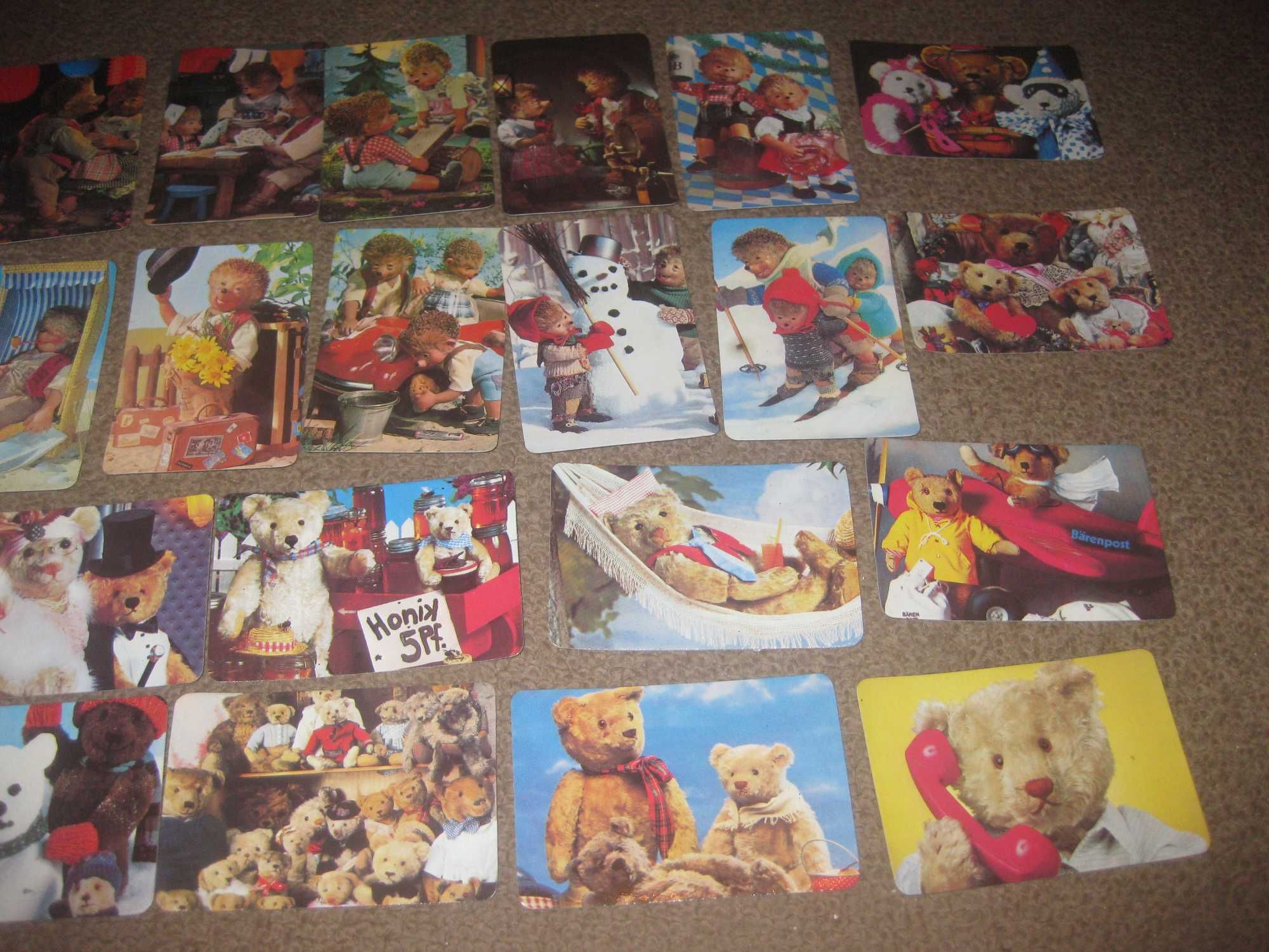 24 Calendários de "Ursos de Peluche" Colecção Completa! Rara!