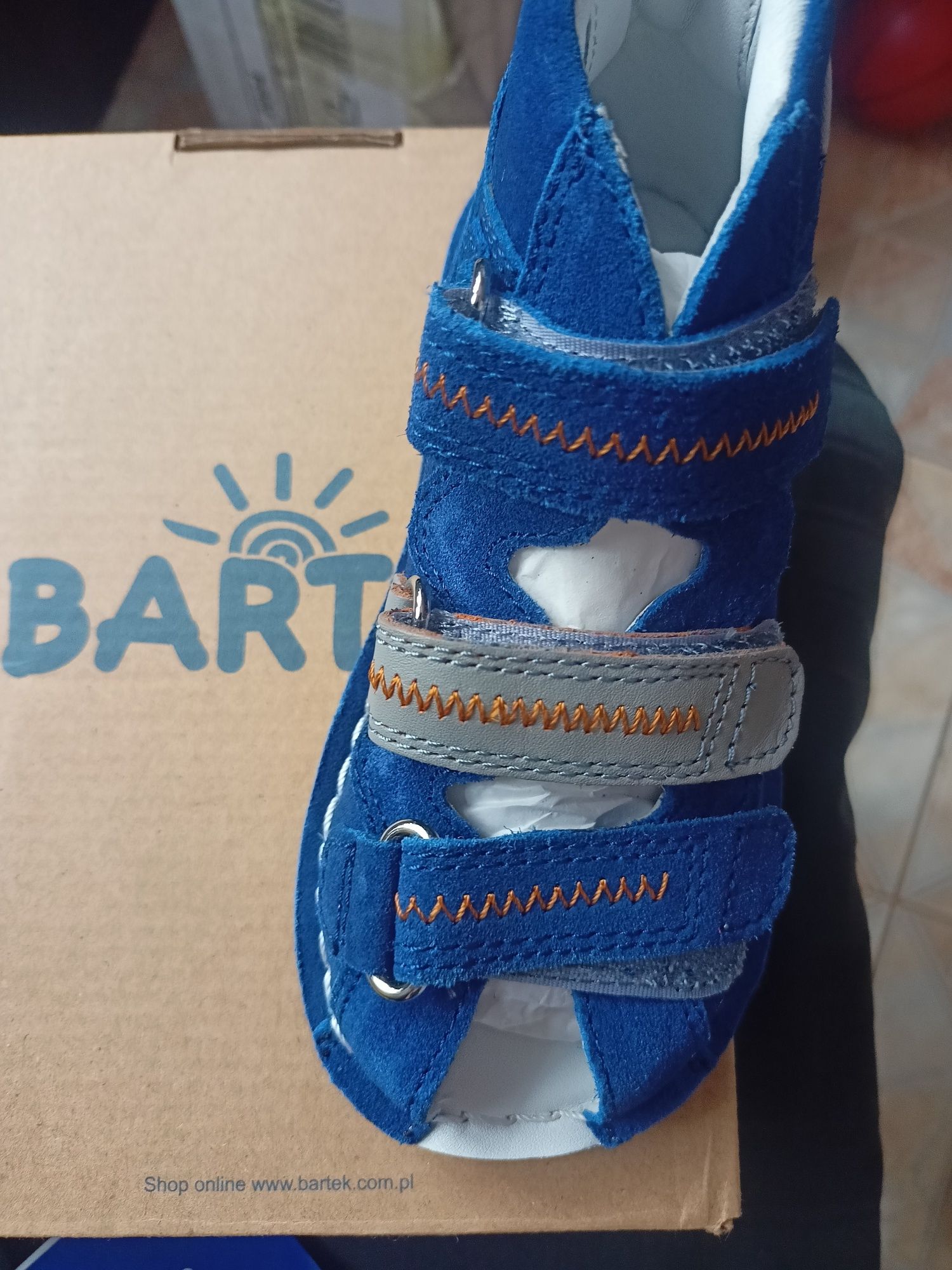 Nowe buty Bartek