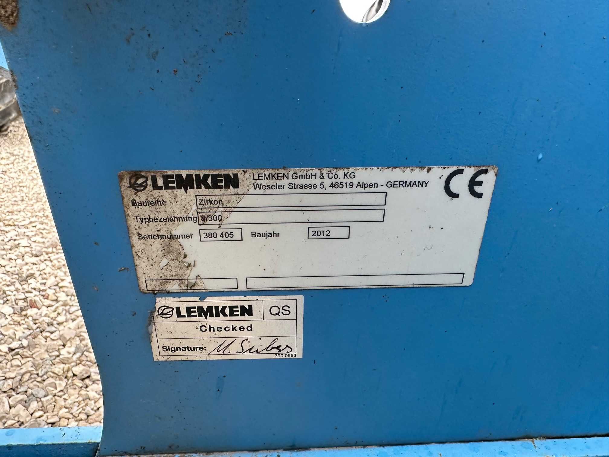 Agregat uprawowo siewny Lemken Saphir 7 , szer . 3m / 82 tyś netto