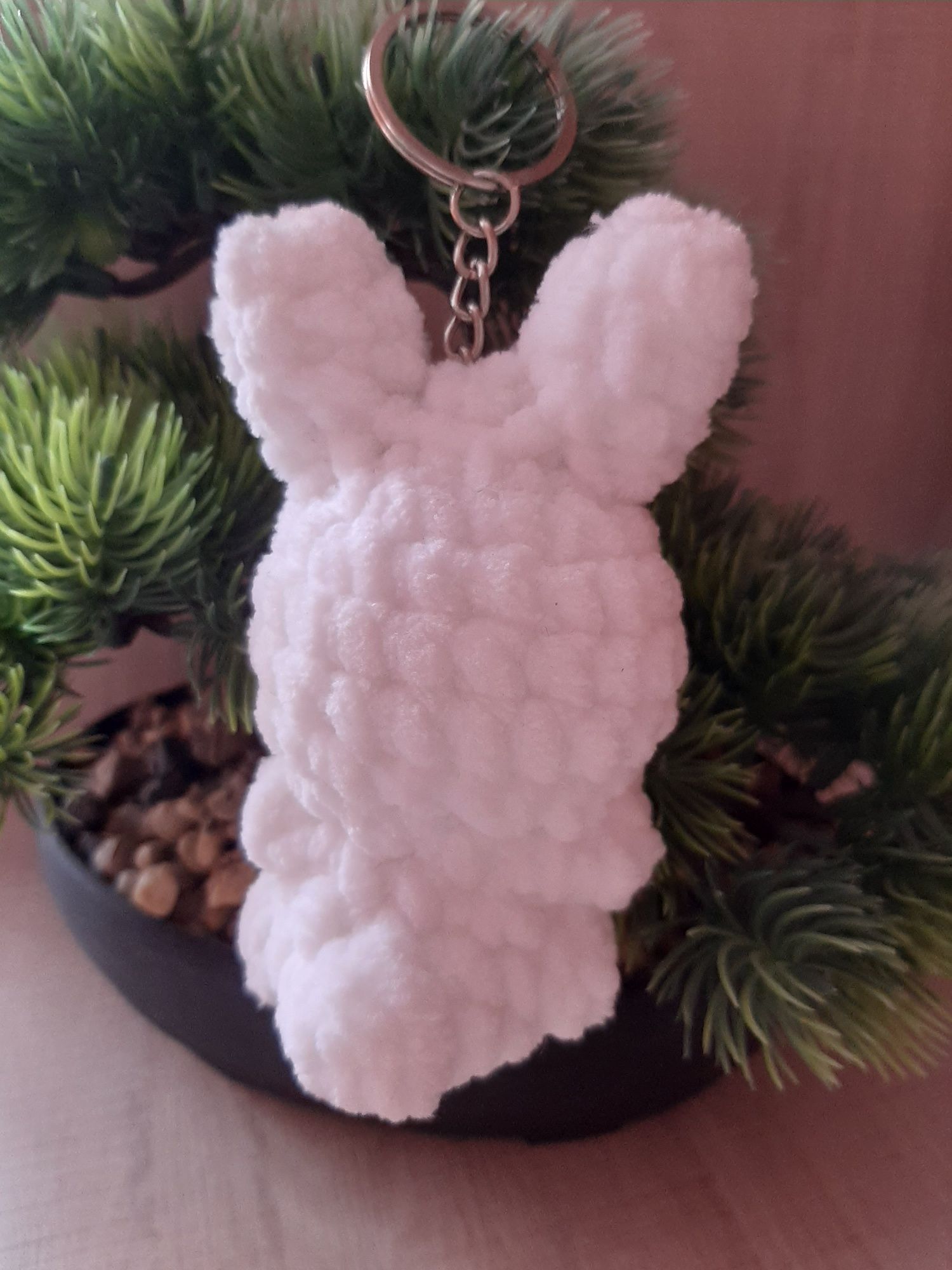 Brelok miffy bunny na szydełku amigurumi