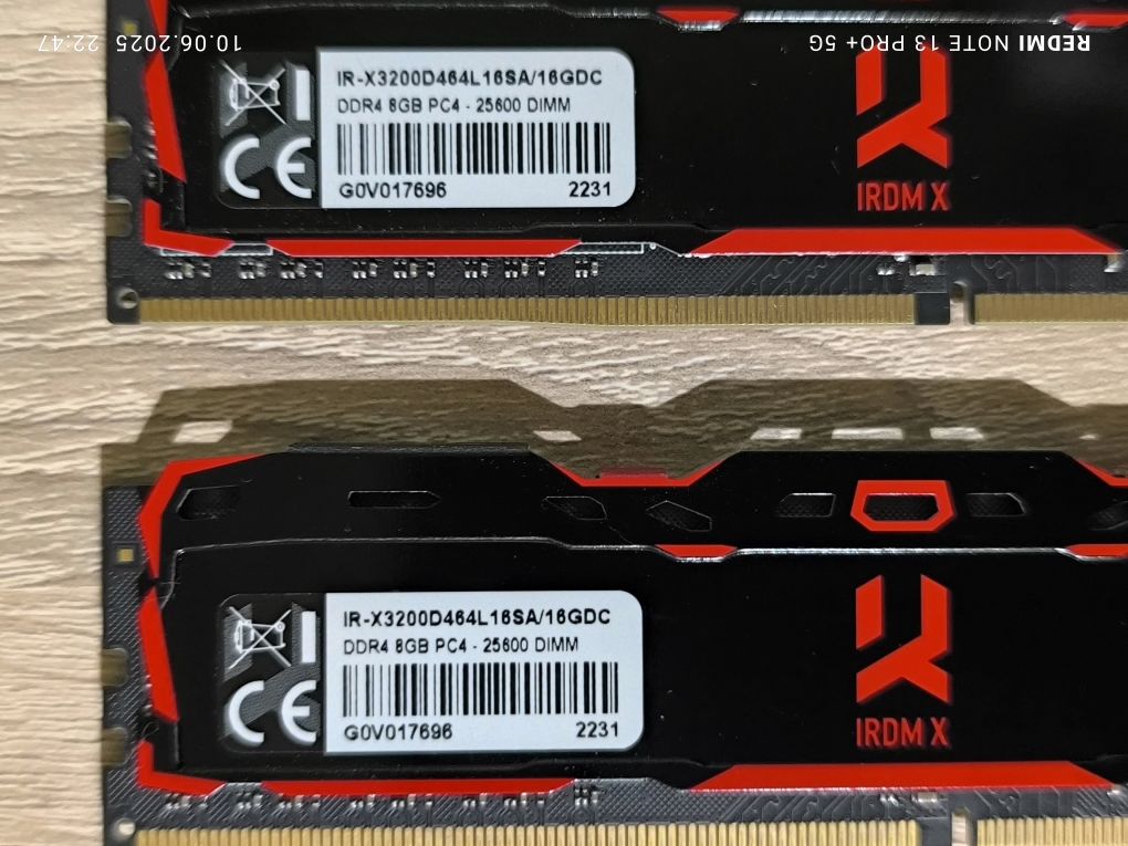 Pamięć RAM DDR4 16GB (2x8) GoodRAM IRDM X