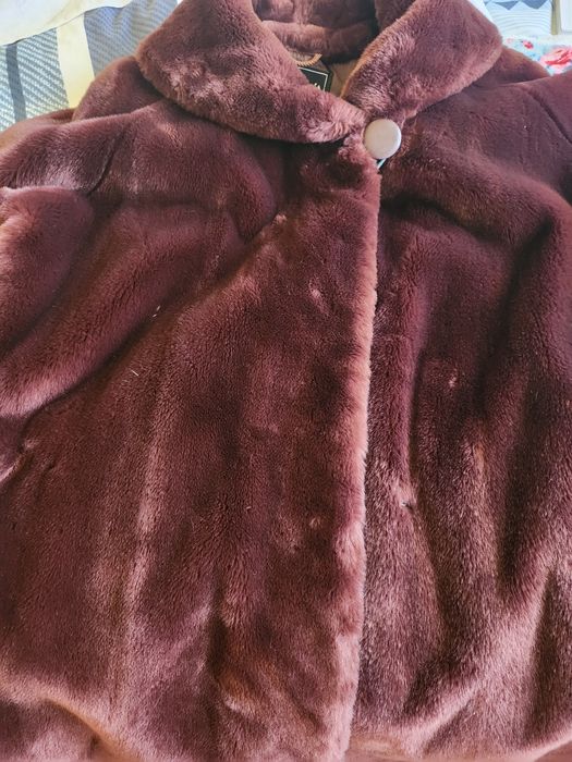 Casaco castanho vintage