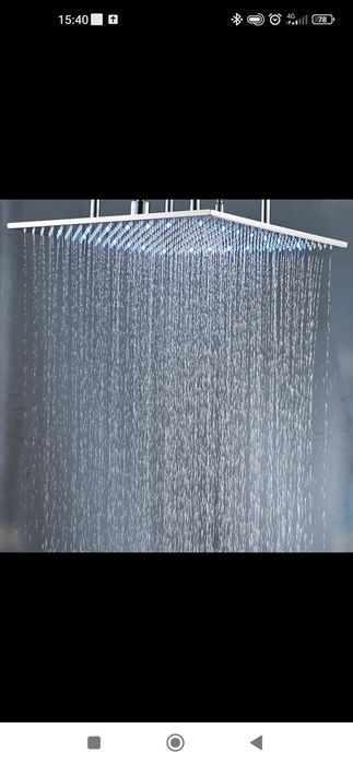 Тропічний душ Тропический душ 50 см Лійка для душу