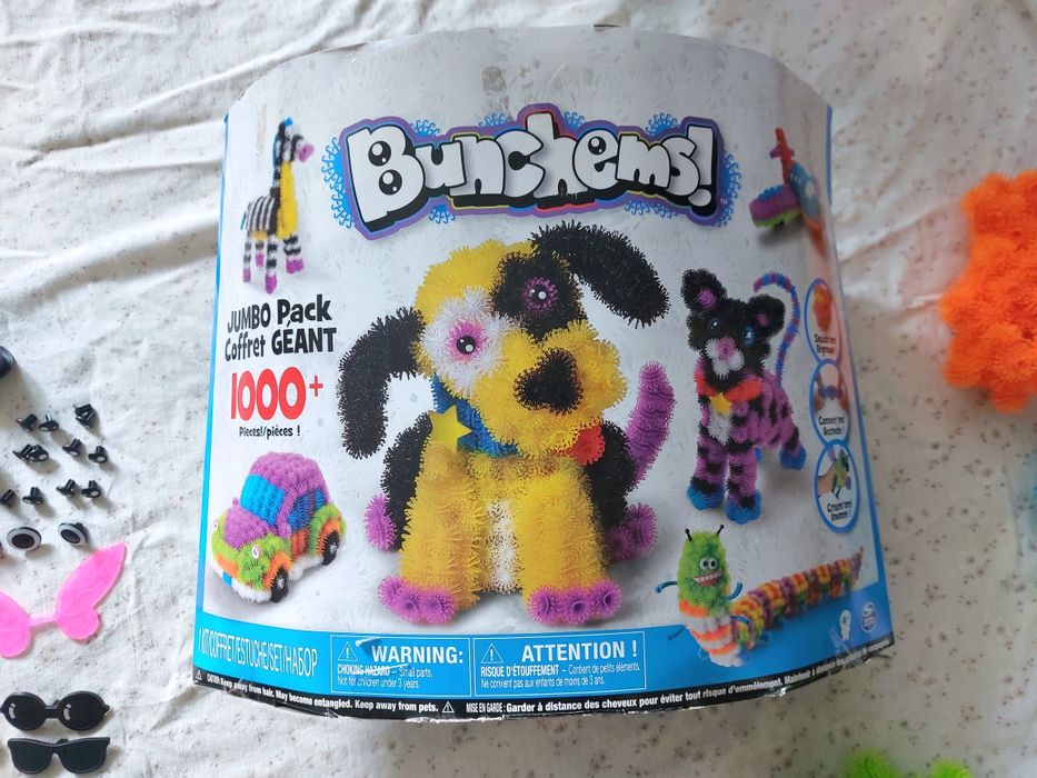 Bunchems zestaw Jumbo 1000+ stworki