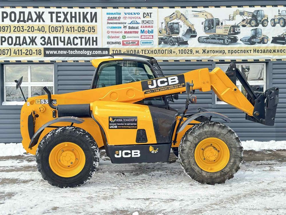 Телескопічний навантажувач jcb 531-70