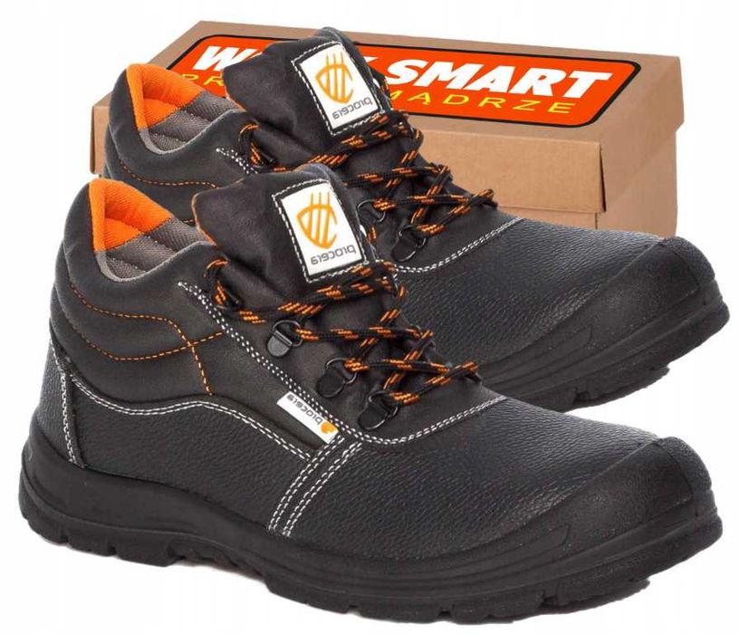 Рабочие ботинки утепленные зимние Польша спецобувь рабочая теплая