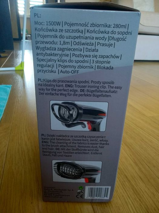 Nowe żelazko parowe 7w1