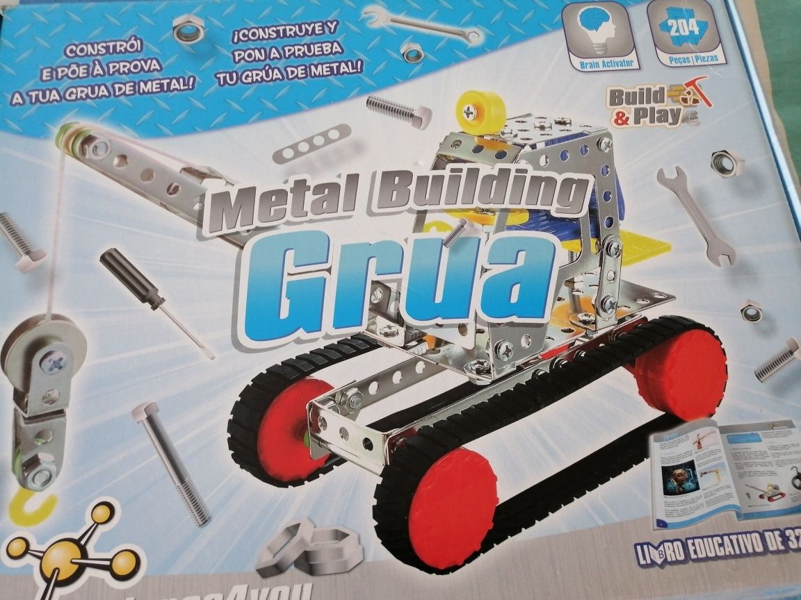 Jogo de construção "Grua metálica" science4you