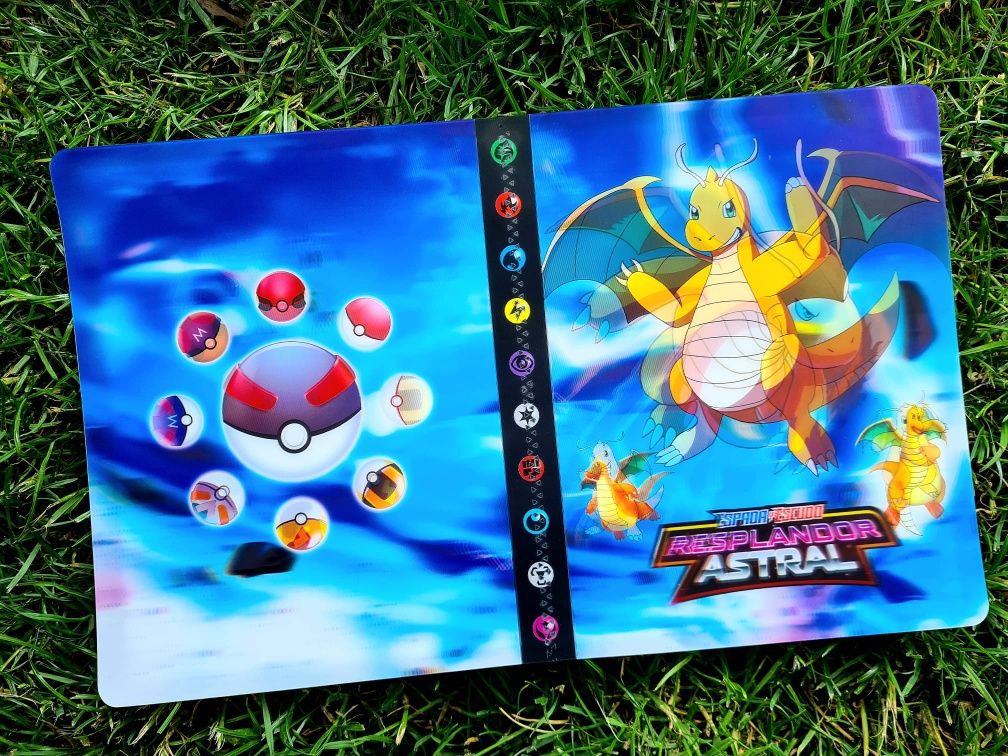 Nowy album 3D na karty Pokemon format A5 zabawki