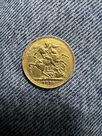 Libra ouro 1873 Victoria