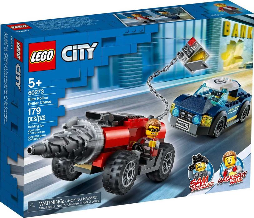 Lego - City - Elite Police Driller Chase