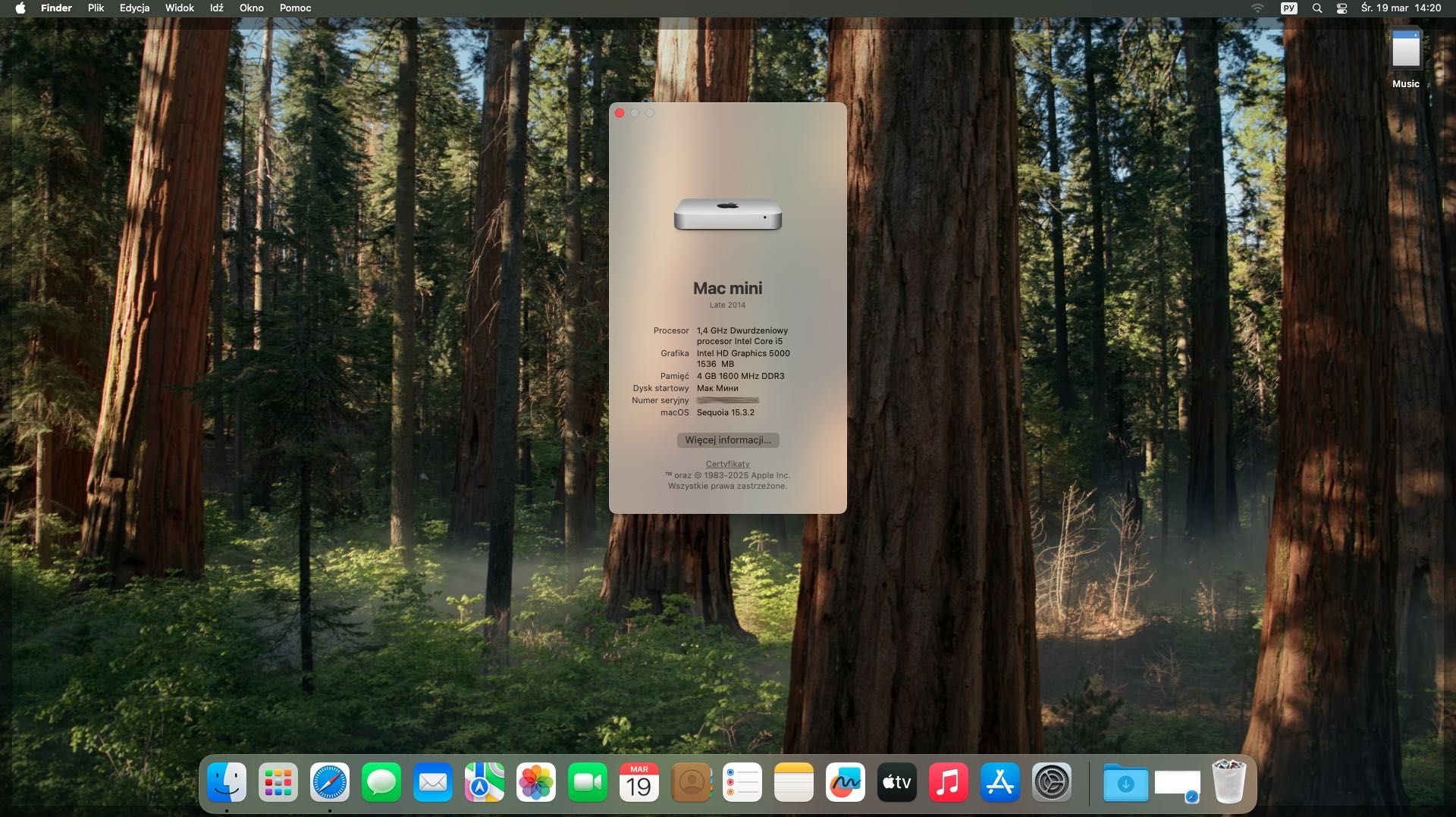 Apple Mac mini intel i5 512gb macOS Sequoia