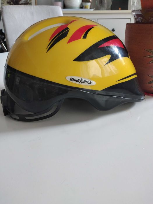 Uniwersalny kask BIMBO BIKE na rower wrotki deskę w pełni sprawny S