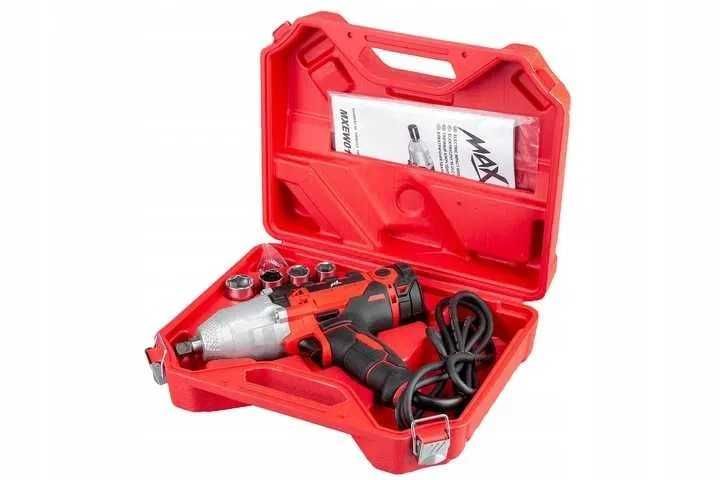 NOWY!! KLUCZ Udarowy Elektryczny 750 Nm 1/2" + Nasadki