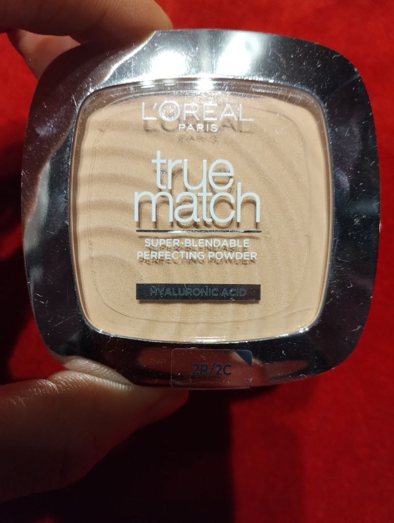 Podkład do twarzy matujący z gąbką L'Oreal true match 2R/2C