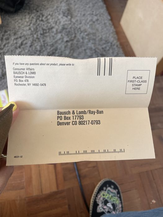 Oculos ray ban vintage