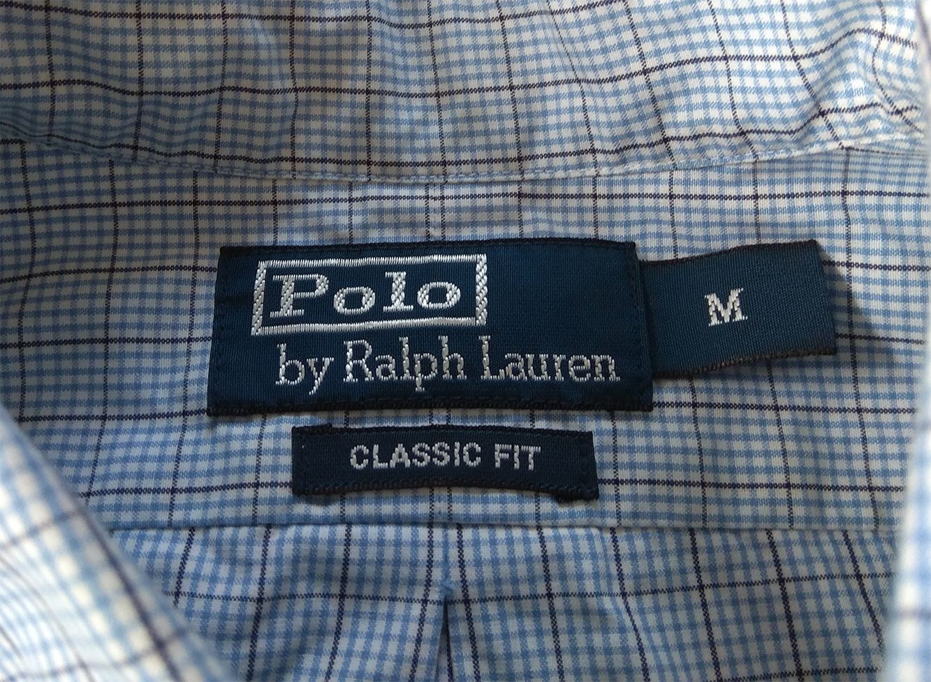 POLO Ralph Lauren тенниска рубашка Оригинал M-L в клетку