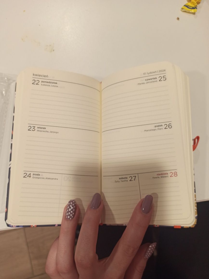 Kalendarz książkowy