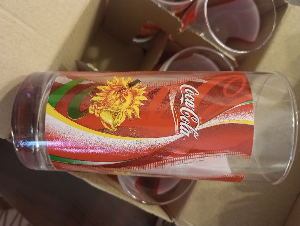 Szklanki coca-cola 6 sztuk