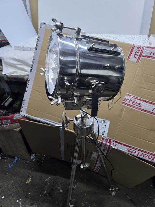 Lampa Loft reflektor - stal nierdzewna