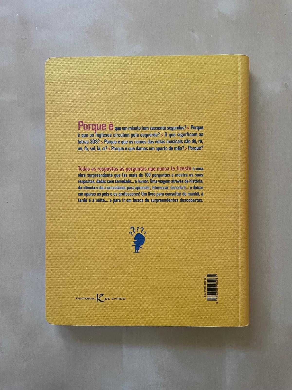 Livro - Todas as Respostas às Perguntas que Nunca te Fizeste