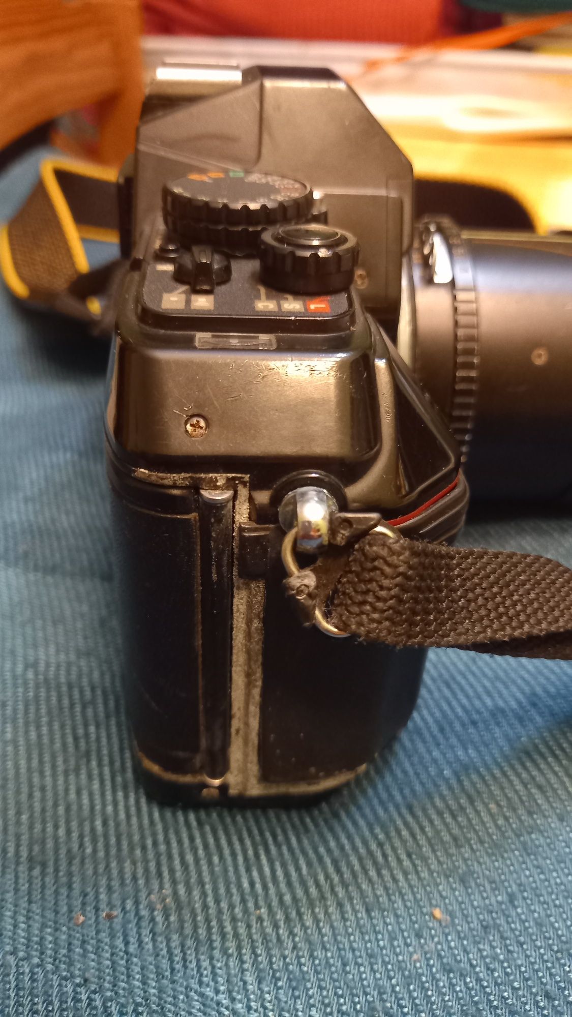 Máquina fotográfica analógica