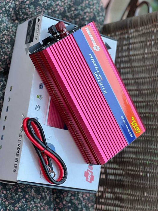 Преобразователь тока 12 В → 220 В, 4000 Вт — инвертор с плавным пуском