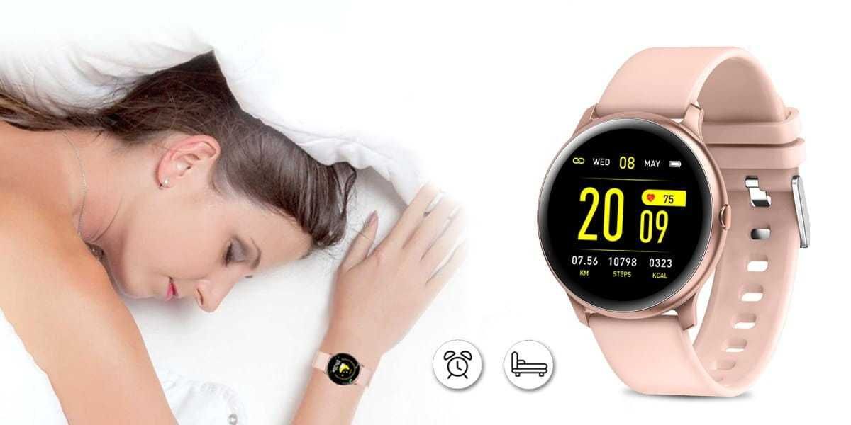 Smartwatch KW19 PACIFIC  inteligenty różowy zegarek + smartband GRATIS