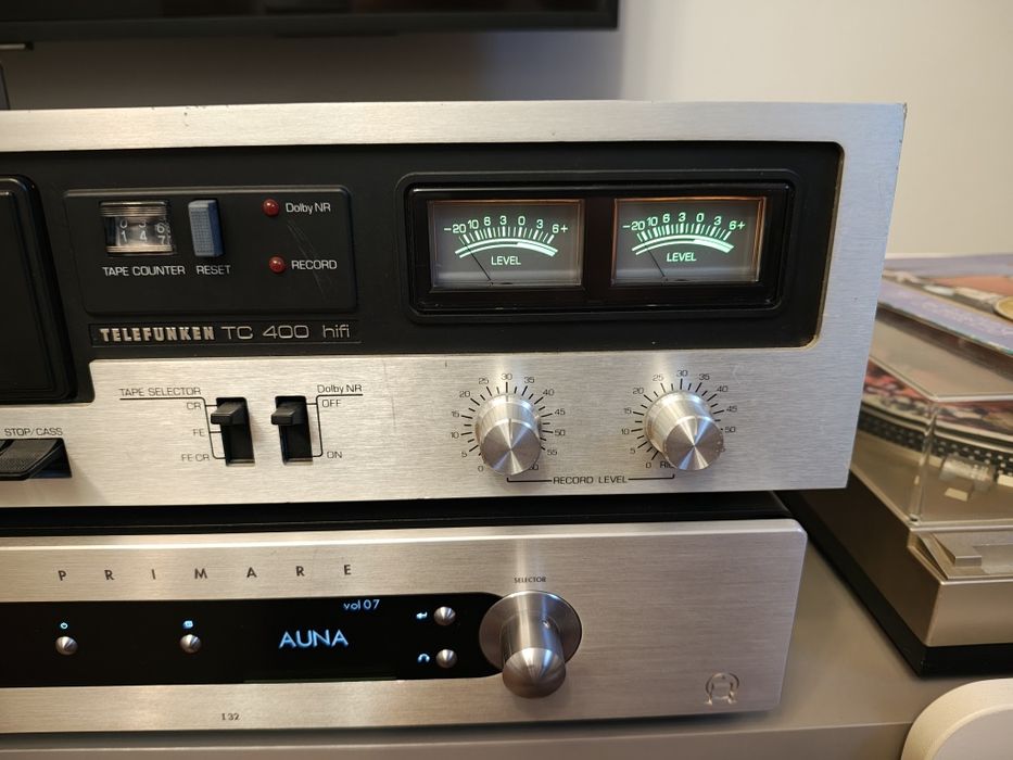 Odtwarzacz kaset magnetofon Telefunken TC400