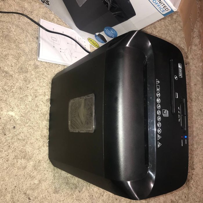 Шредер UAV 300 А1 подрібнювач папіру United Office