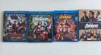 Blu-Ray  Avengers wszystkie części , stan Idealny