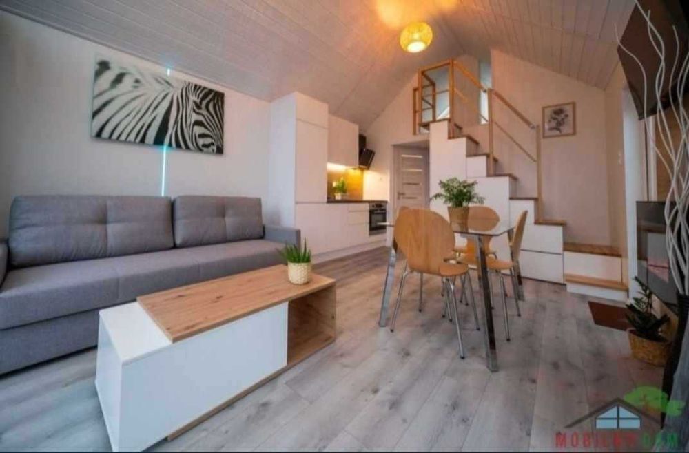 BLACK WEEKS!!! Domek mobilny całoroczny 8,80m x 4m, Wysoka Antresola