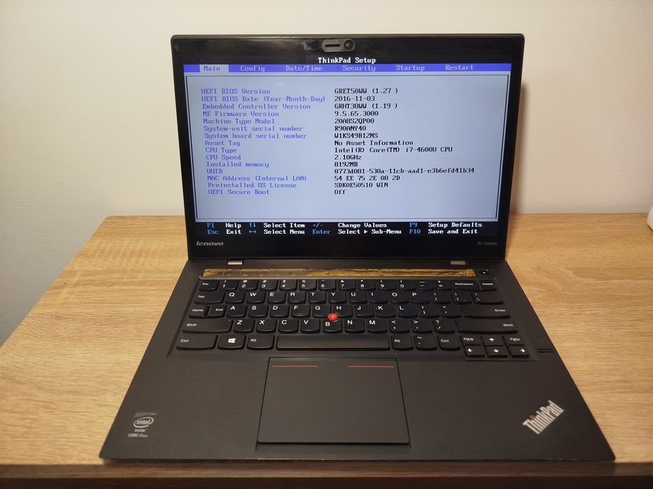 Laptop Lenovo ThinkPad X1 Carbon i7-4Gen