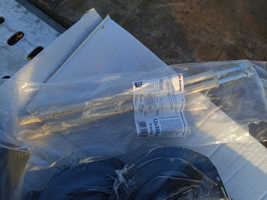 Budmat Flamingo, hak, rynna, kołki, wylewka 135/90 Antracyt 036