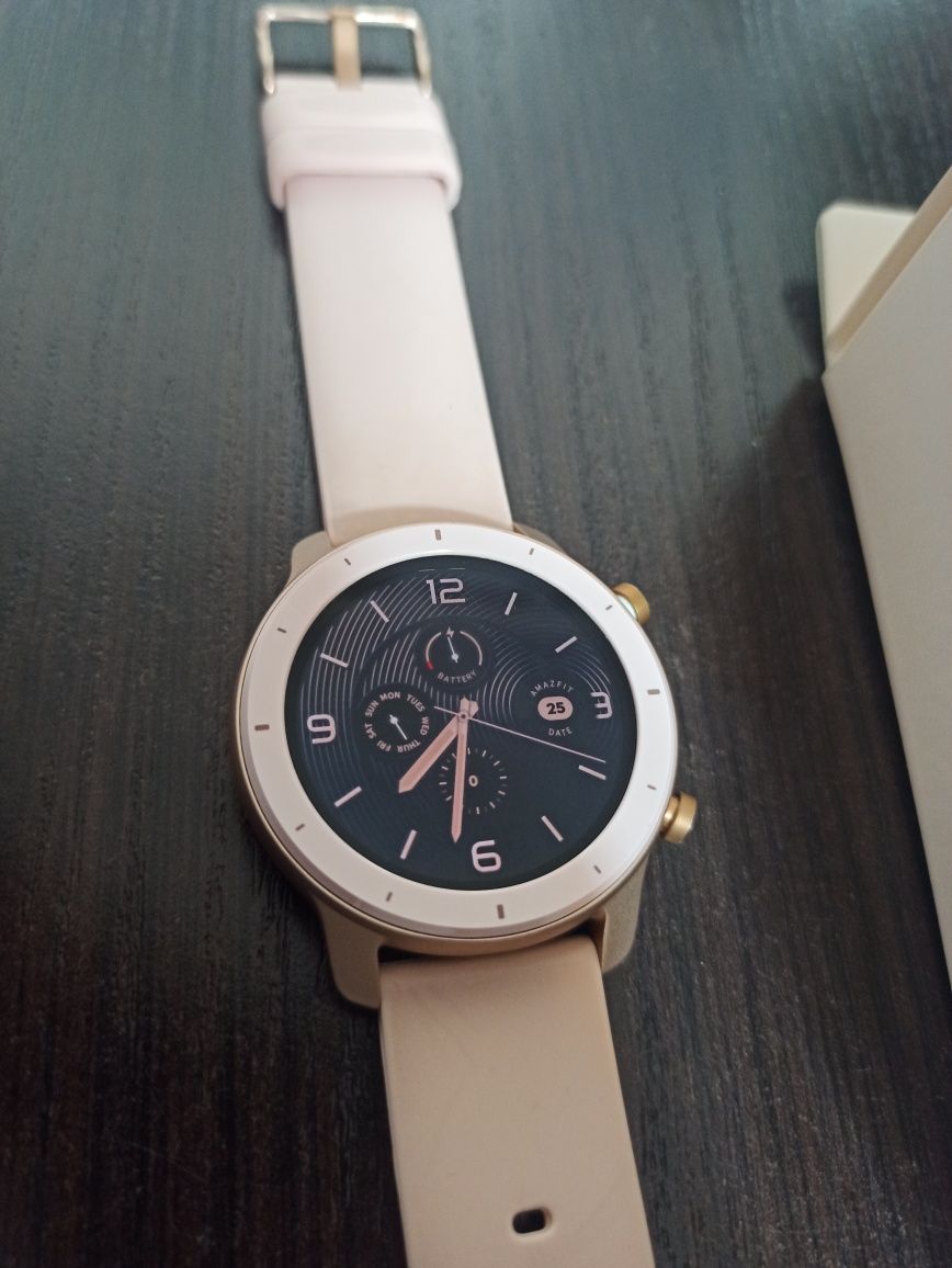 Smartwatch damski Amazfit GTR pink