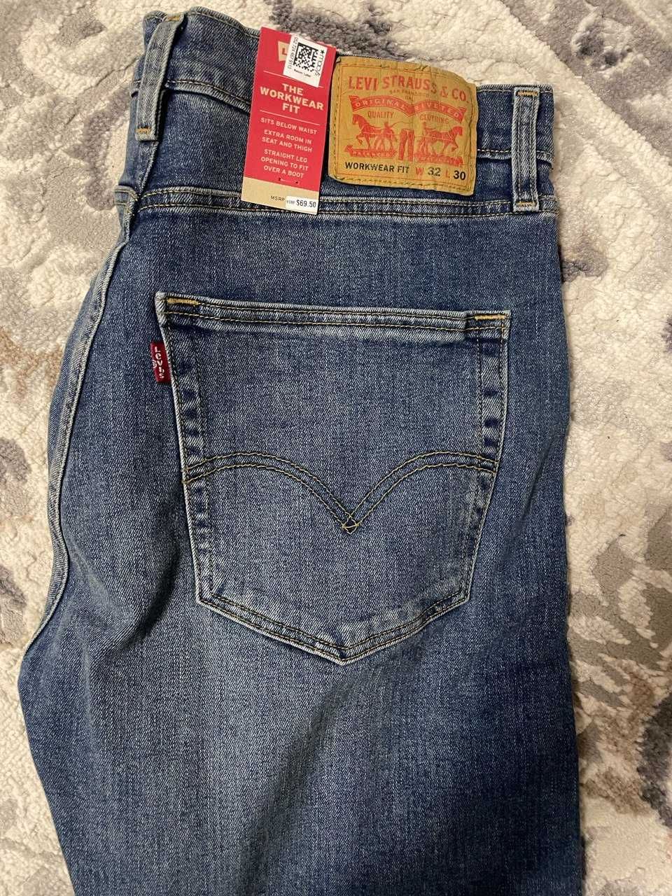 Джинси Levi's 32/30, нові, передані з США.