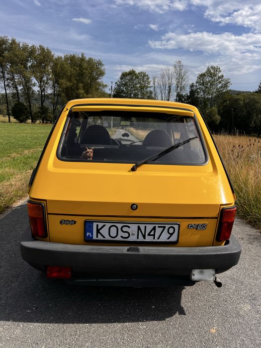 Fiat 126 Bis - zestaw z hakiem, bagażnikem dachowym i przyczepką!