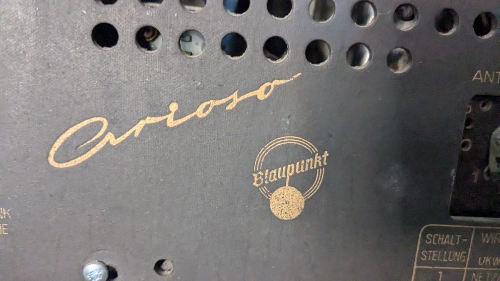 Radio lapowe Blaupunkt retro vintage sprawne