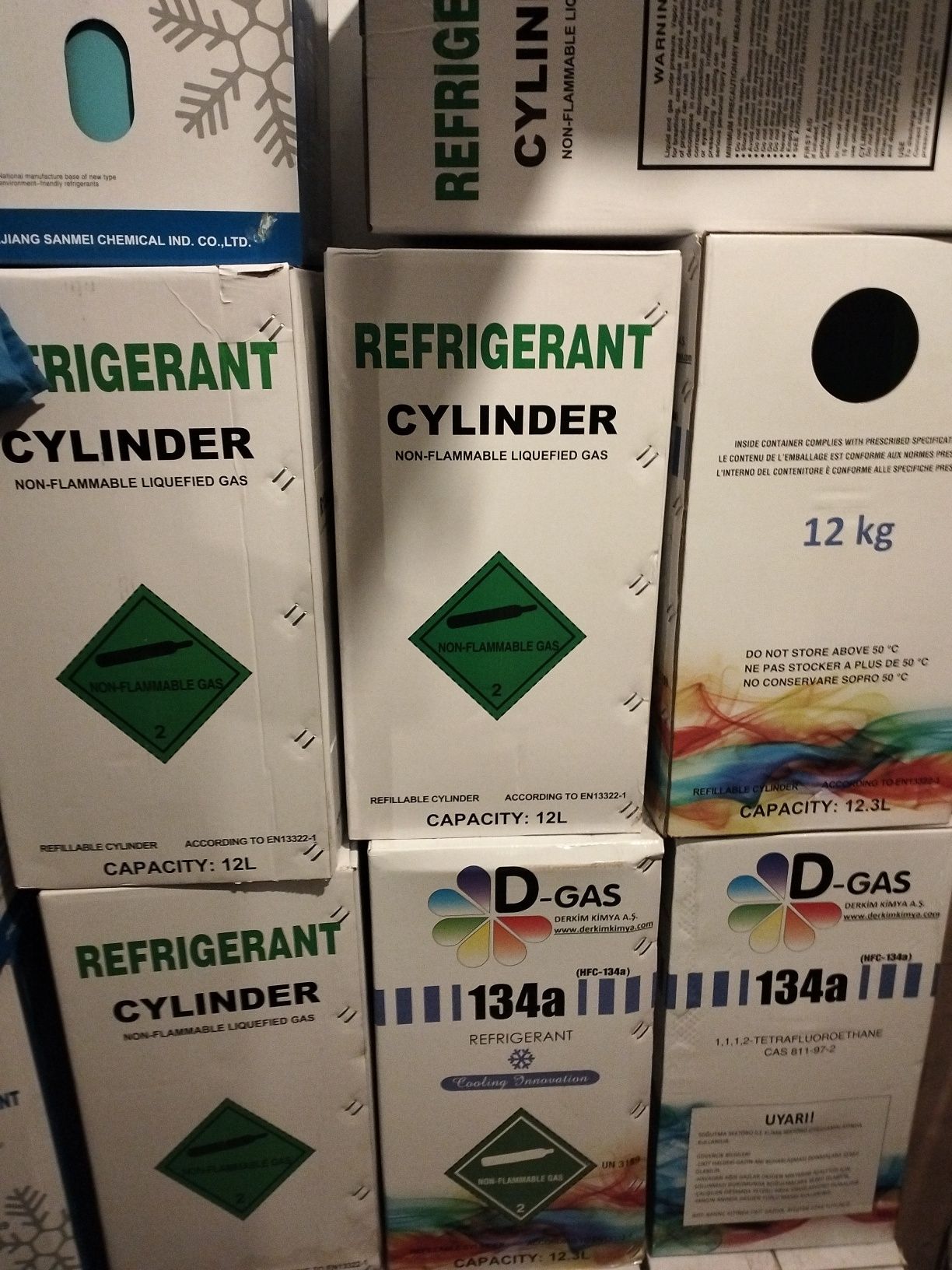 Czynnik chłodniczy R410a, R407a, R32,R404a, 507.a