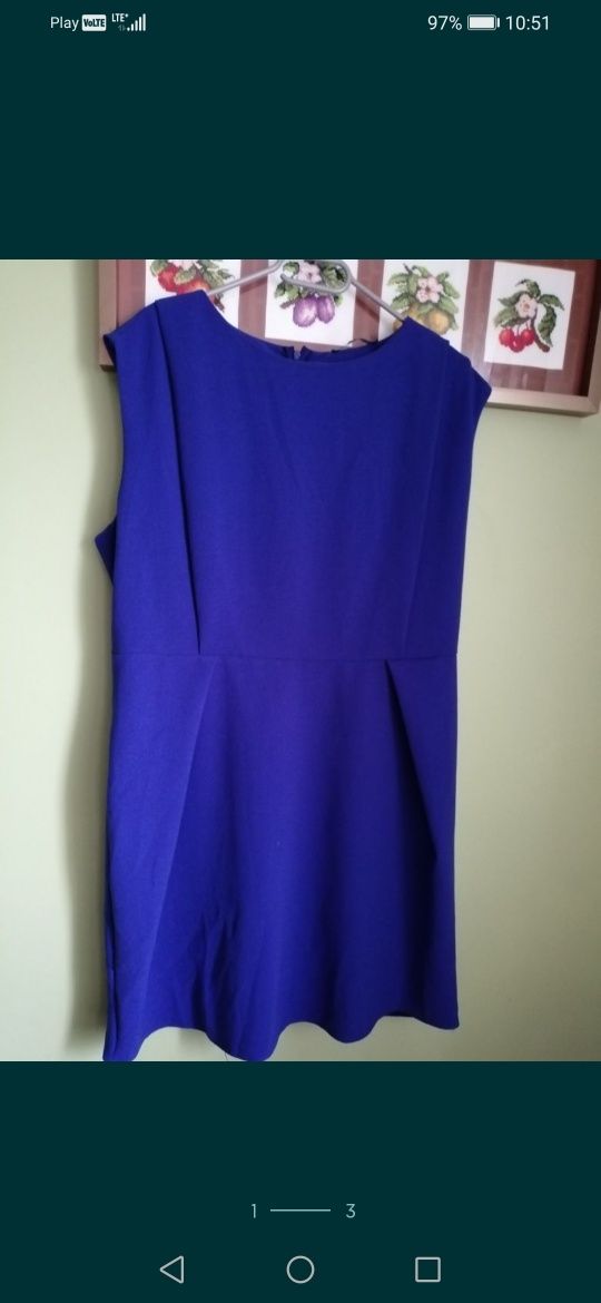 Sukienka suknia wieczorowa elegancka wesele roz 50 48