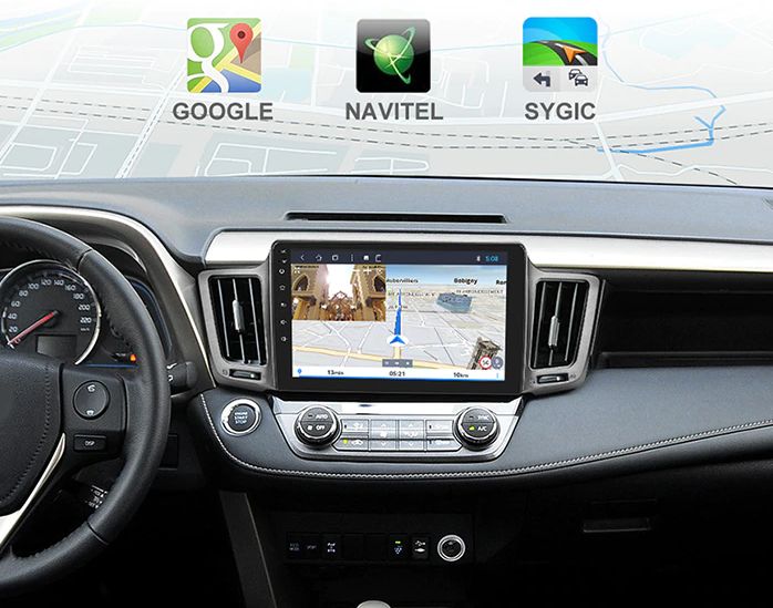 Radio nawigacja 10.1" Toyota RAV4 2013=2018 ANDROID GPS WiFi Bluetooth