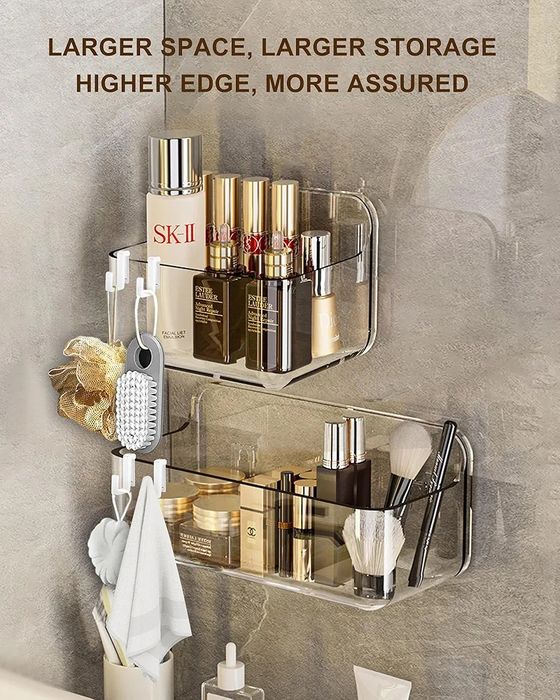 WeshyiGo 5-pak półki do łazienki