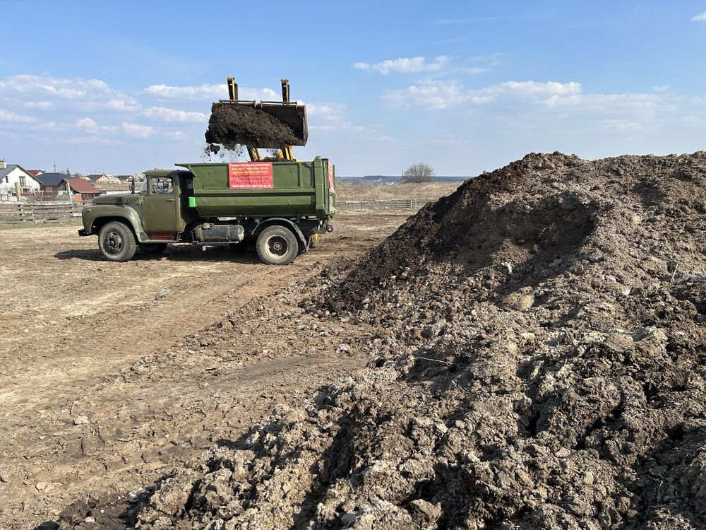 Доставляємо чернозем 100% торф перегній навоз в мішках 50кг-2-7-12-30т