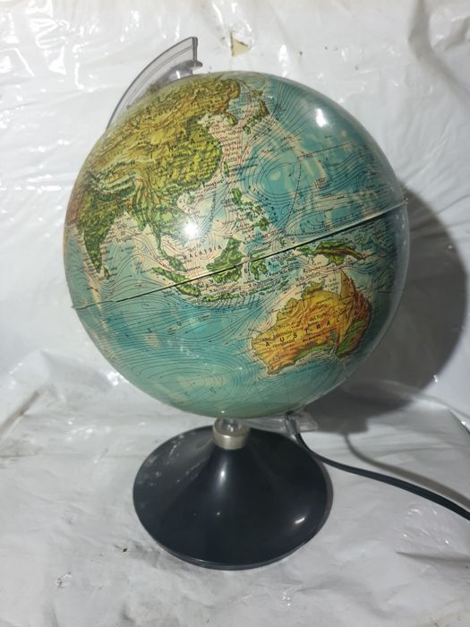 Globo antigo a fumcionar