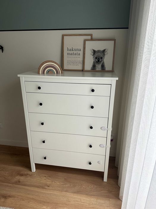 Cómoda 5 gavetas, branco, KOPPANG