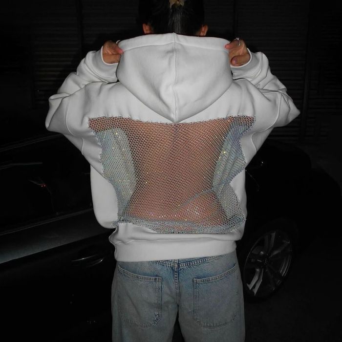 Худі з спиною відкритою сіткою