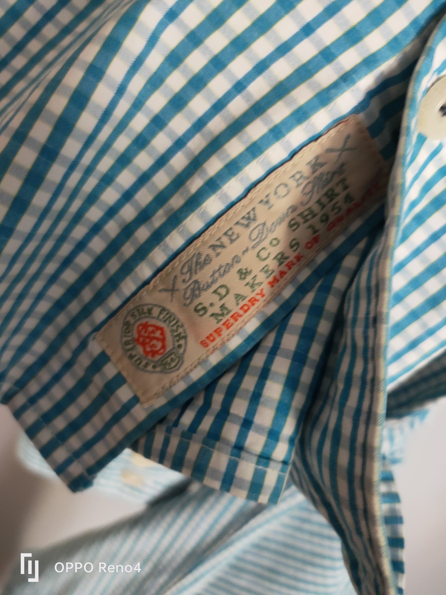 Nowa męska koszula Superdry Regular Fit S