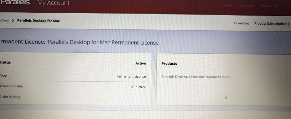 Parallels Desktop 17 - Mac lifetime