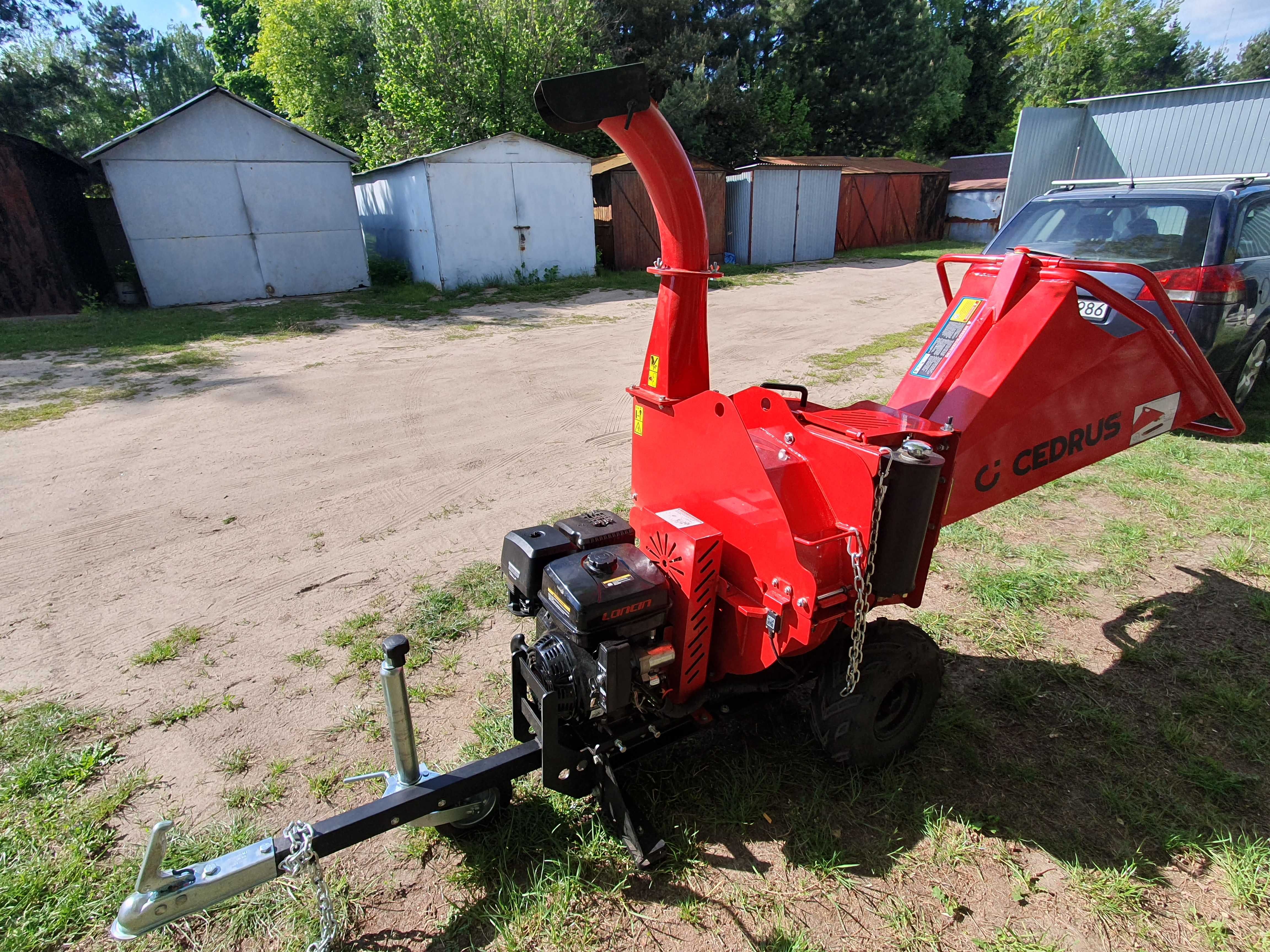 Rębak , rozdrabniacz spalinowy Cedrus RB05PRO-HE