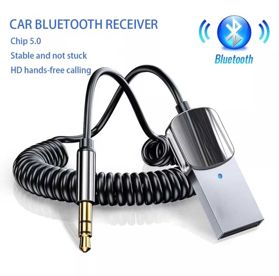 Essager Stereo Aux адаптер ресивер в авто блютуз 5.0 mini jack 3,5мм